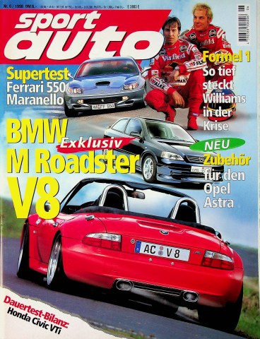 Deckblatt Sport Auto (06/1998)